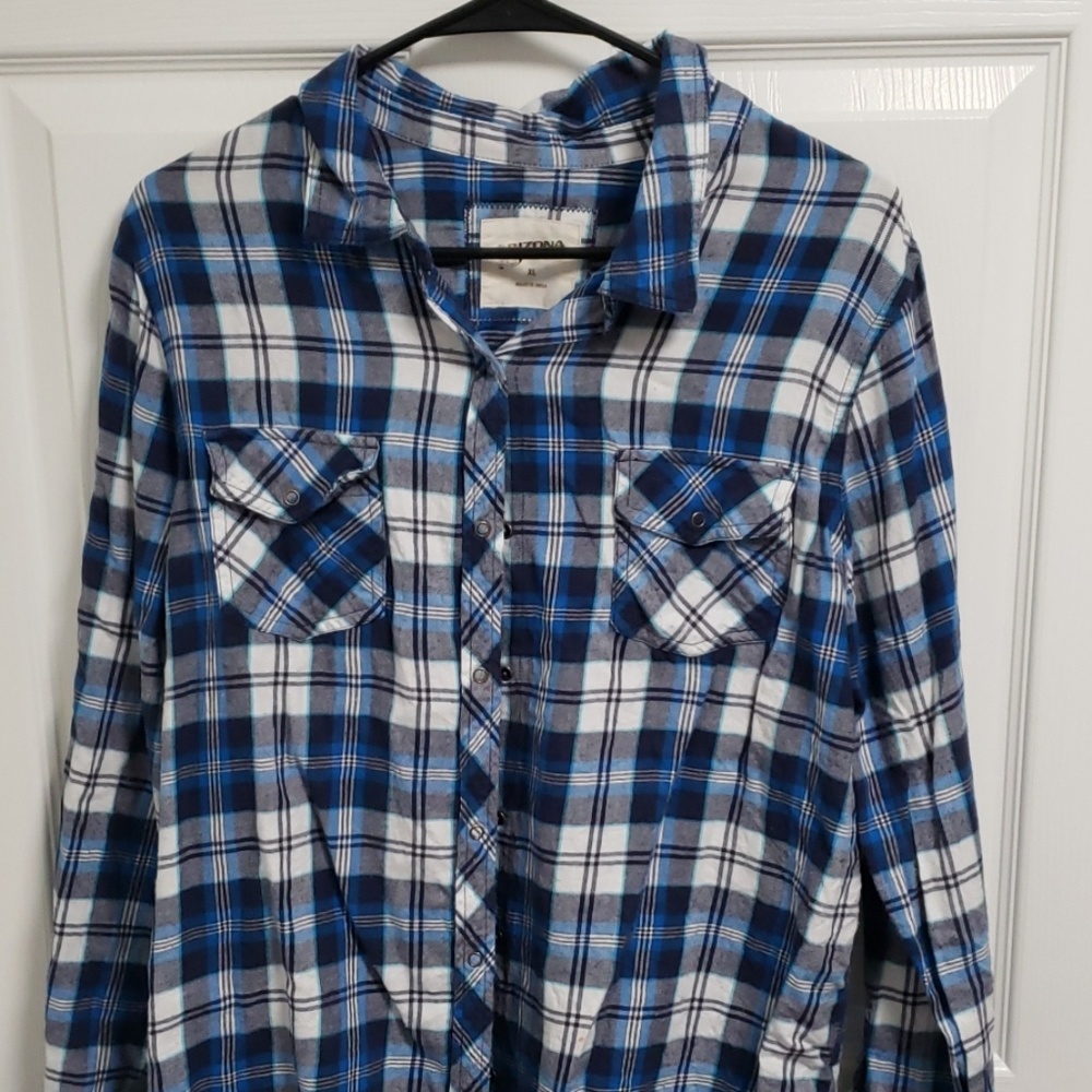 Juniors Arizona Flannel Shirt